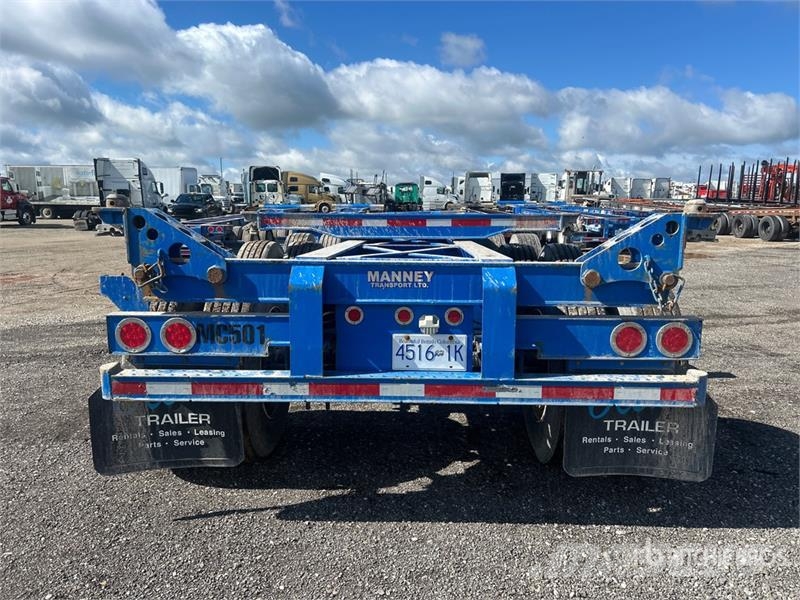 CIMC CB45M3OTC00 Tri/A Extendable Container Trailer Containeranhänger