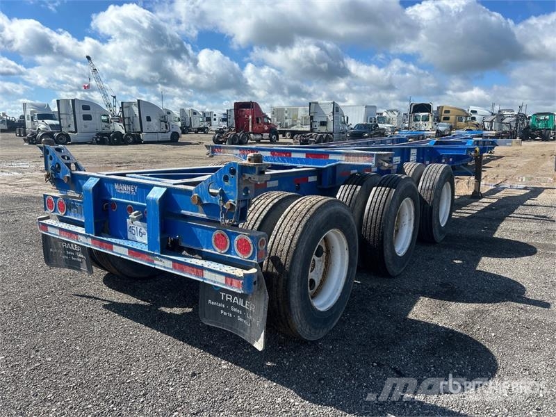 CIMC CB45M3OTC00 Tri/A Extendable Container Trailer Containeranhänger