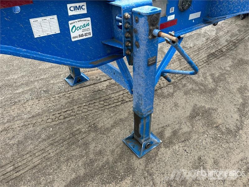 CIMC CB45M3OTC00 Tri/A Extendable Container Trailer Containerframe/Skiploader trailers