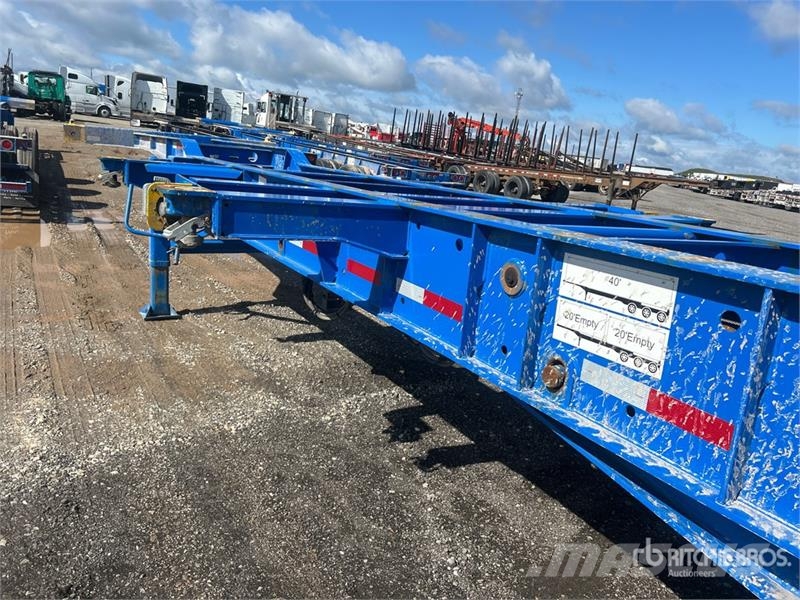 CIMC CB45M3OTC00 Tri/A Extendable Container Trailer Containeranhänger