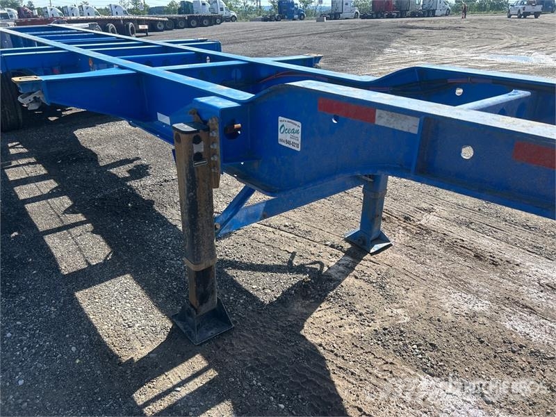 CIMC CB45M3OTC00 Tri/A Extendable Container Trailer Containeranhänger