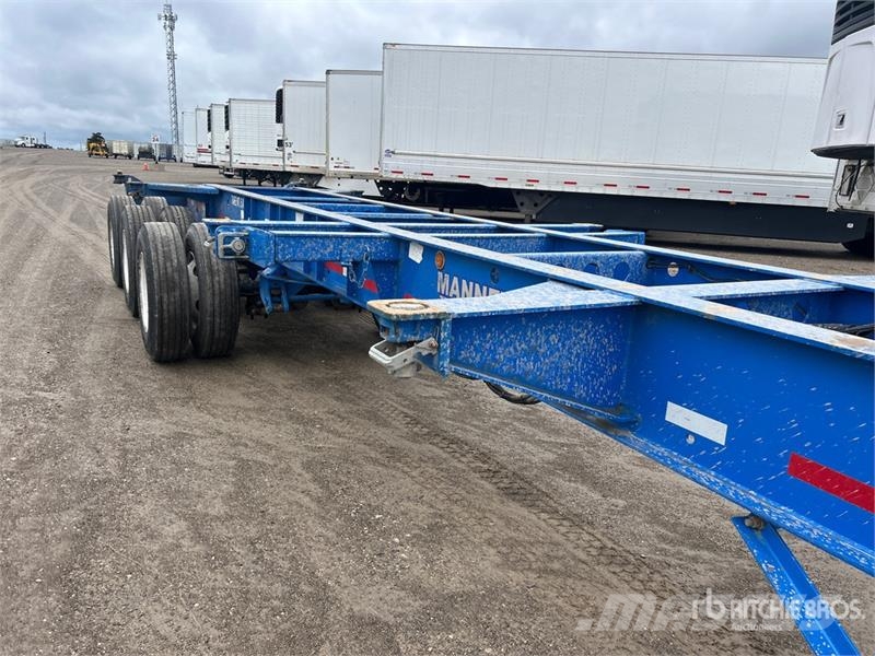 CIMC CB45M3OTC00 Tri/A Extendable Container Trailer Containerframe/Skiploader trailers