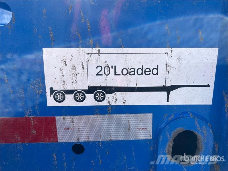 CIMC CB45M3OTC00 Tri/A Extendable Container Trailer Containeranhänger