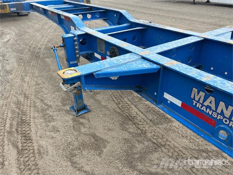 CIMC CB45M3OTC00 Tri/A Extendable Container Trailer Containerframe/Skiploader trailers