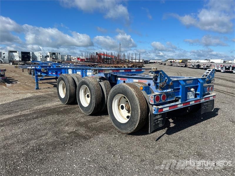 CIMC CB45M3OTC00 Tri/A Extendable Container Trailer Containeranhänger