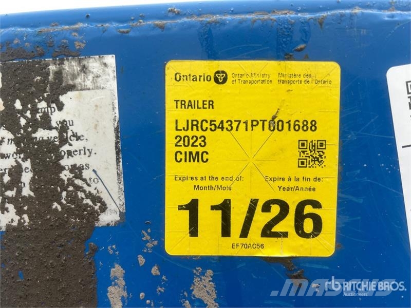 CIMC EX53M3OTC00 Remolques portacontenedores