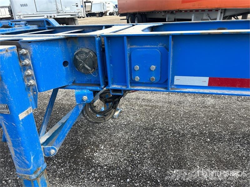 CIMC EX53M3OTC00 Tri/A Extendable Container Trailer Remolques portacontenedores