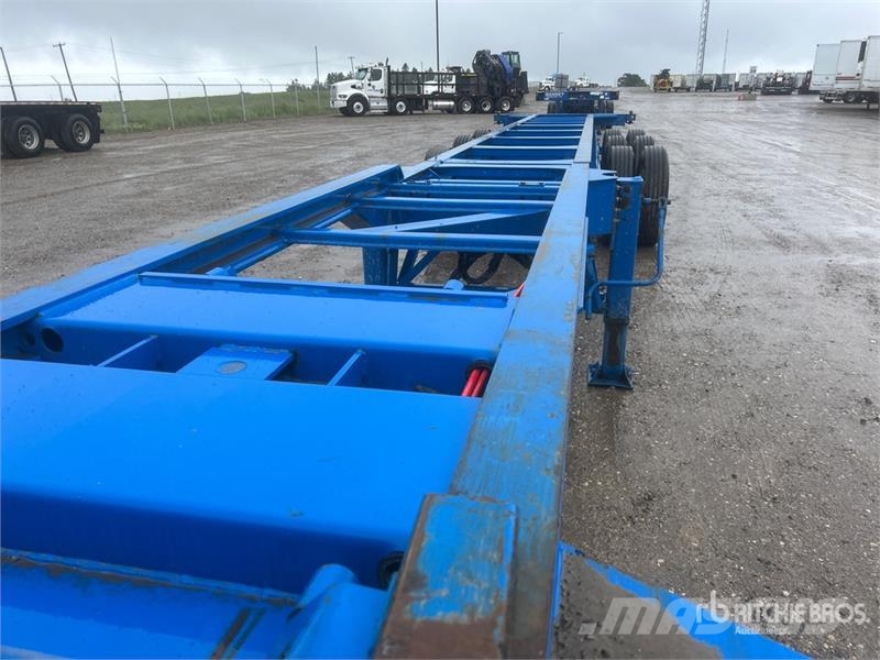 CIMC EX53M3OTC00 Tri/A Extendable Container Trailer Containeranhänger