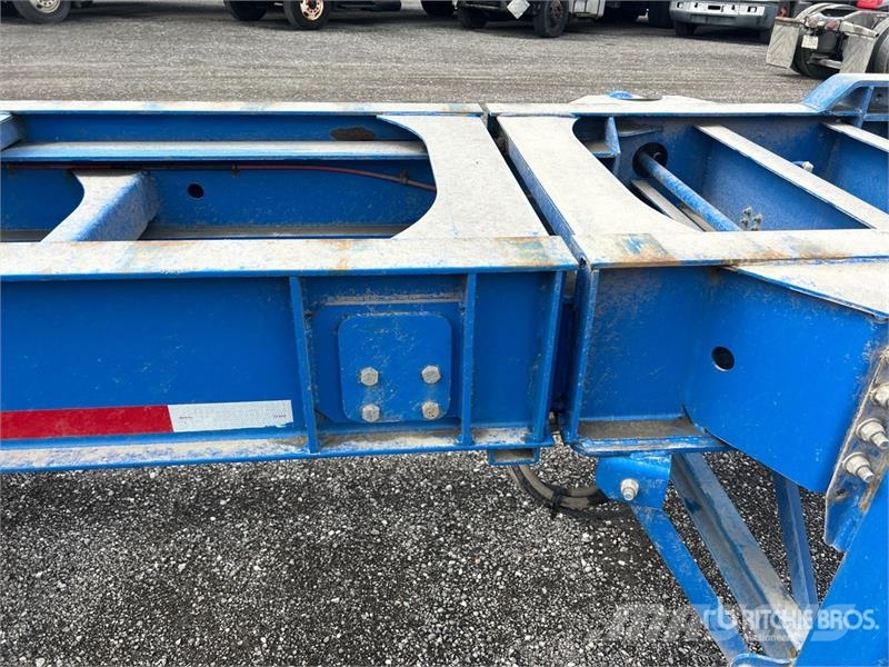 CIMC EX53M3OTC00 Tri/A Extendable Container Trailer Remolques portacontenedores