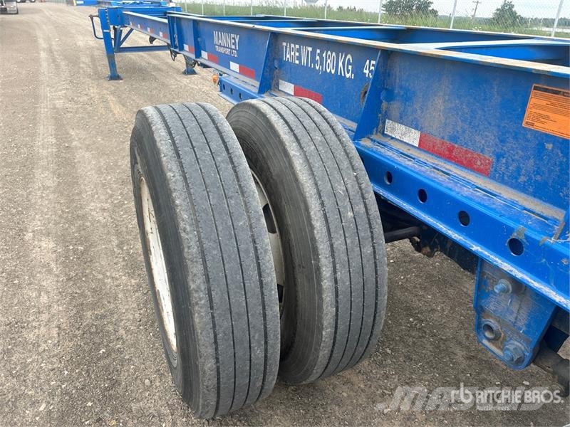 CIMC EX53M3OTC00 Tri/A Extendable Container Trailer Containeranhänger