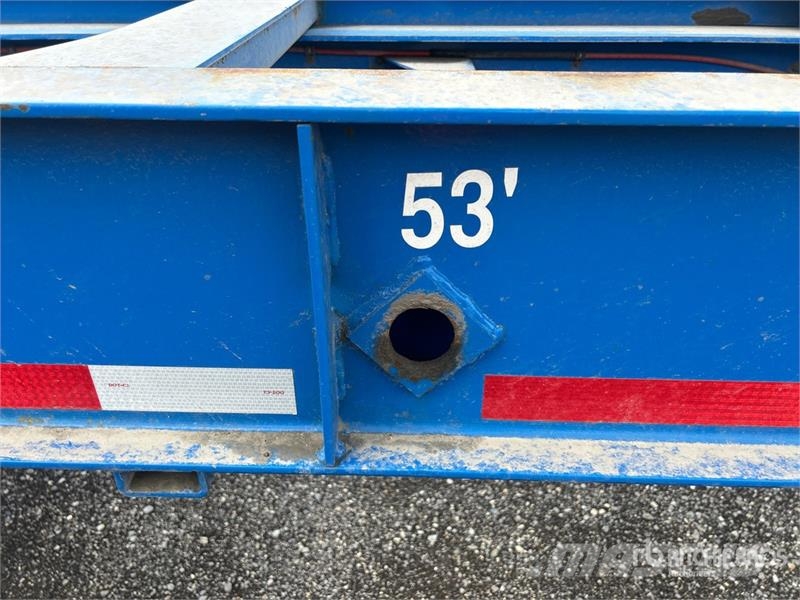 CIMC EX53M3OTC00 Tri/A Extendable Container Trailer Remolques portacontenedores
