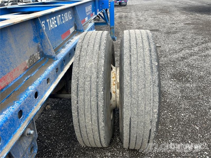 CIMC EX53M3OTC00 Tri/A Extendable Container Trailer Remolques portacontenedores