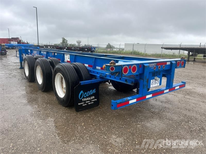 CIMC EX53M3OTC00 Tri/A Extendable Container Trailer Containeranhänger
