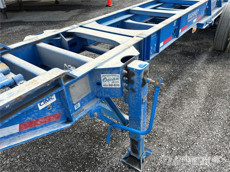 CIMC EX53M3OTC00 Tri/A Extendable Container Trailer Remolques portacontenedores