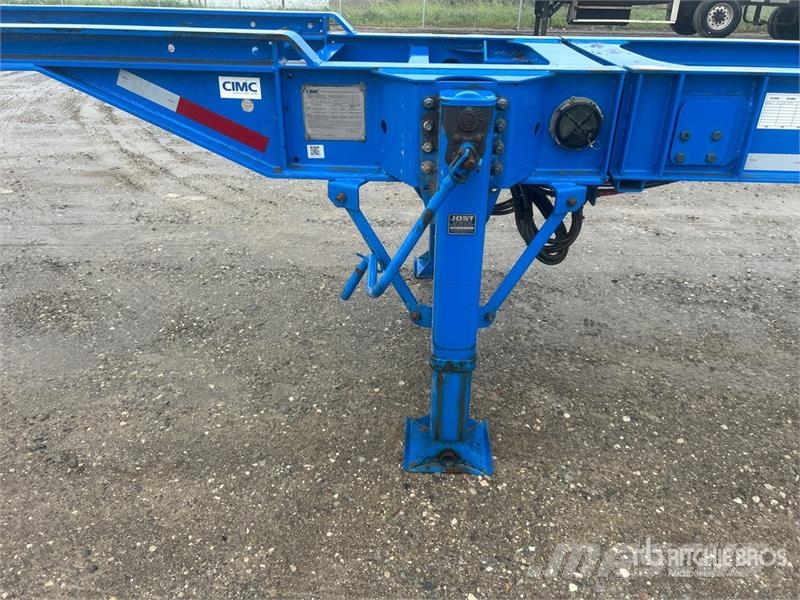 CIMC EX53M3OTC00 Tri/A Extendable Container Trailer Containeranhänger