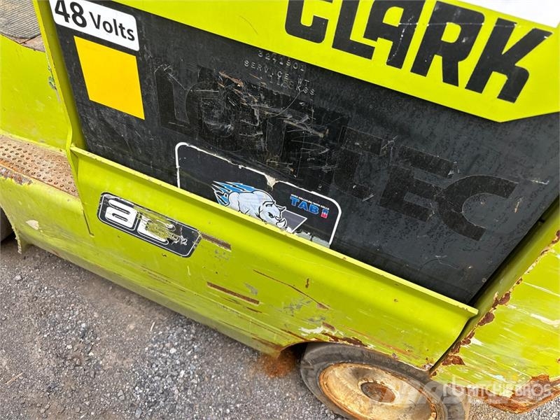 Clark ECX25 4800 lb Electric Forklift Carrelli elevatori elettrici