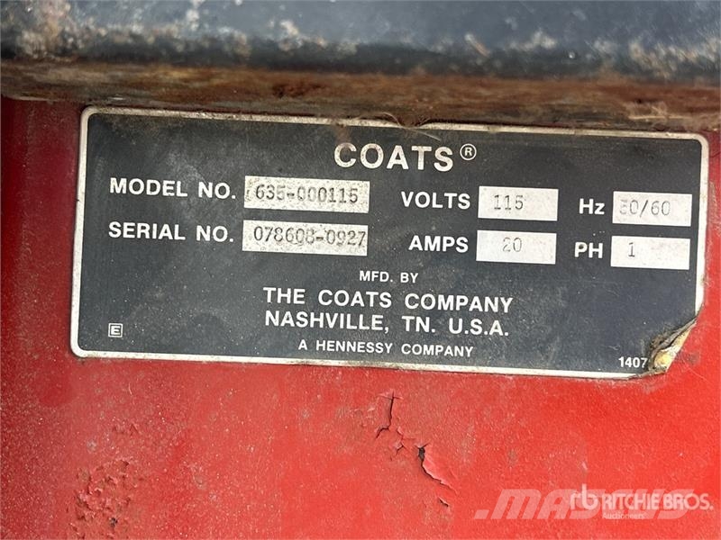 Coats 650 Wheel Balancer مكونات أخرى