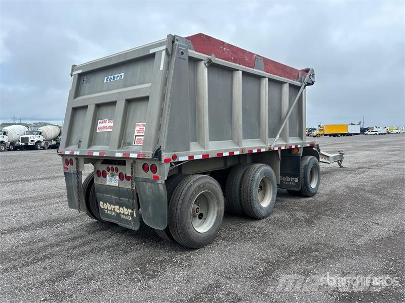 Cobra 17 ft Tri/A Pup Dump Trailer Bañera