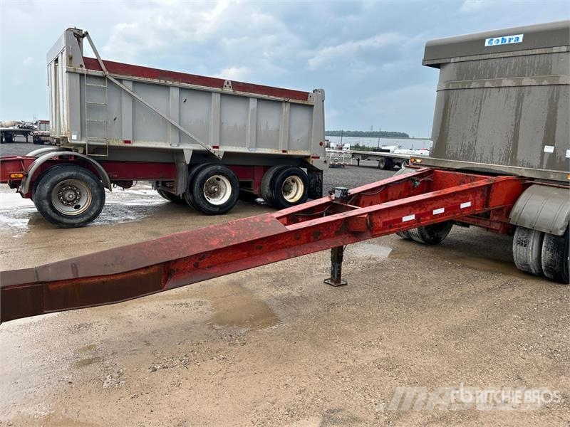 Cobra 17 ft Tri/A Pup Dump Trailer Bañera