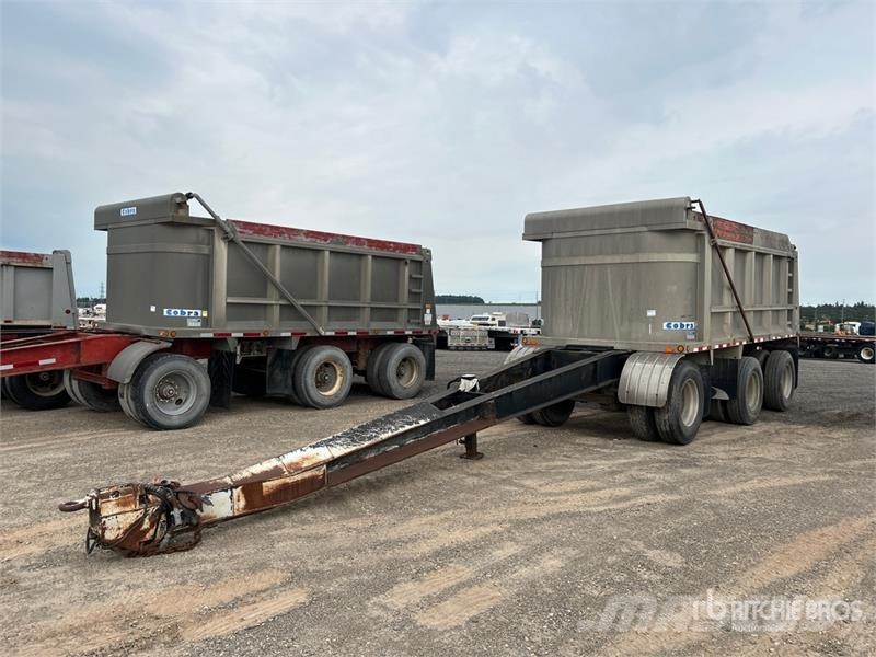 Cobra 17 ft Tri/A Pup Dump Trailer Bañera