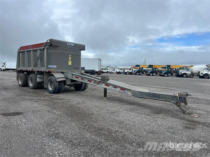 Cobra 17 ft Tri/A Pup Dump Trailer Bañera