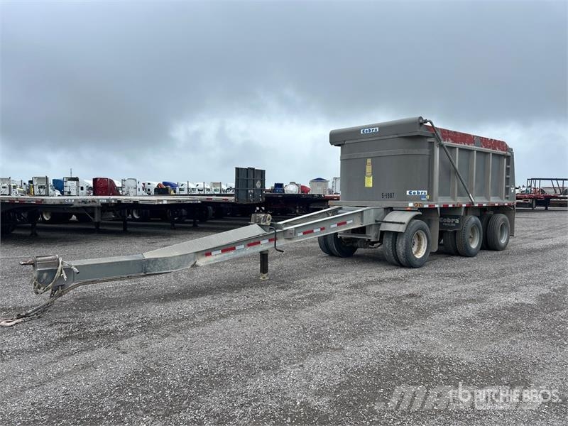 Cobra 17 ft Tri/A Pup Dump Trailer Bañera