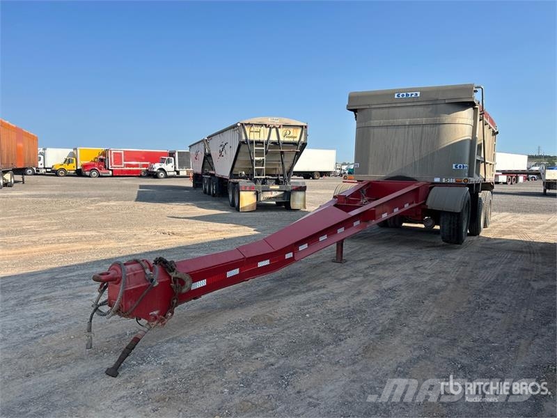 Cobra 17 ft Tri/A Pup Dump Trailer Bañera
