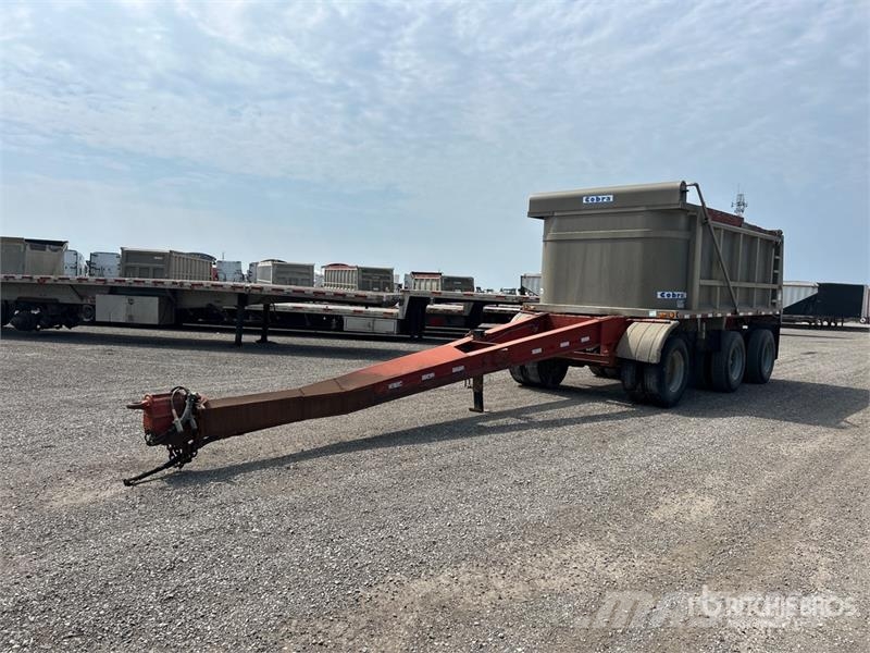 Cobra 17 ft Tri/A Pup Dump Trailer Bañera