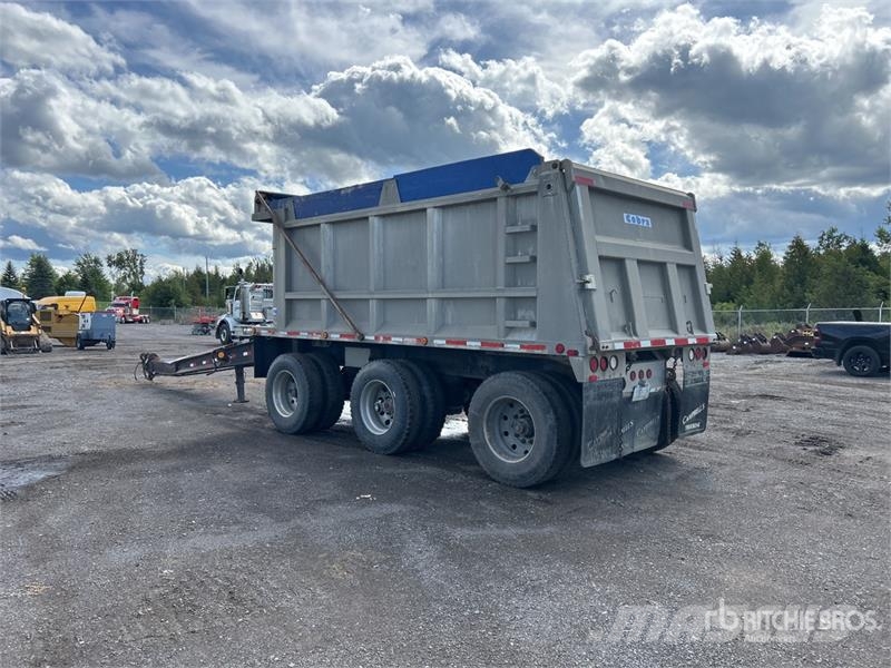 Cobra 17 ft Tri/A Pup Dump Trailer Billenő pótkocsik