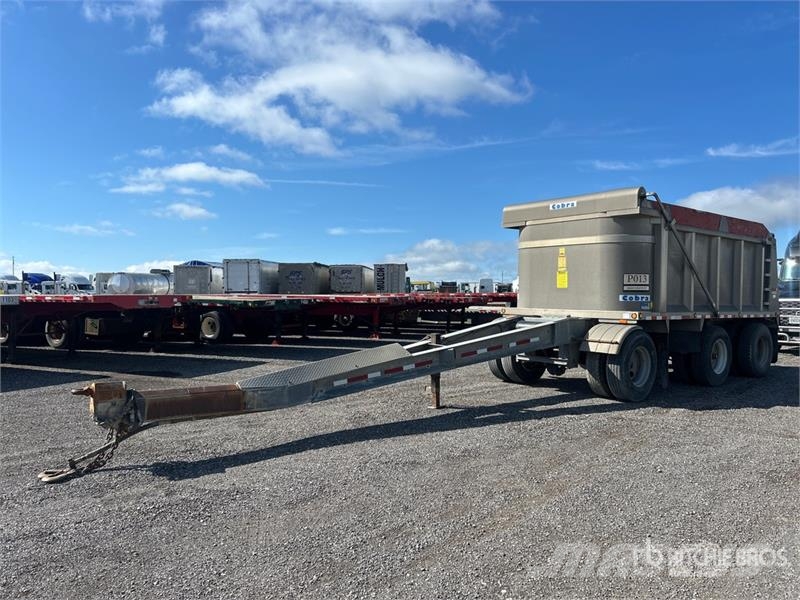 Cobra 17 ft Tri/A Pup Dump Trailer Bañera