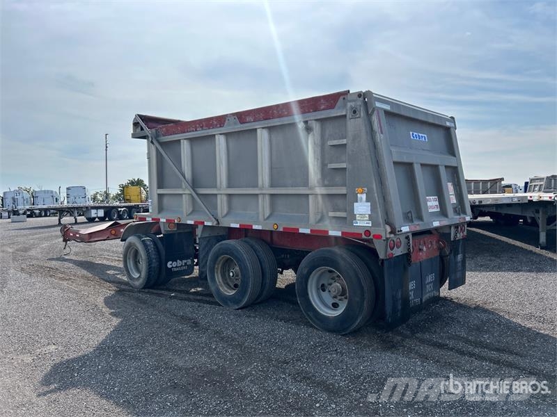 Cobra 17 ft Tri/A Pup Dump Trailer Bañera