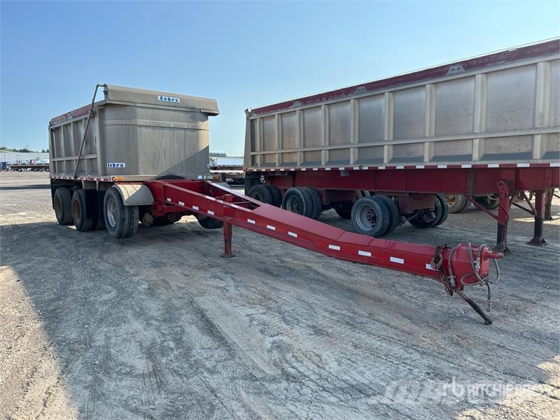 Cobra 17 ft Tri/A Pup Dump Trailer Bañera
