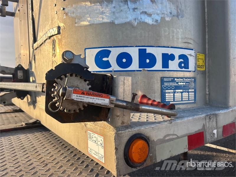 Cobra 44 ft Quad/A End Dump Trailer Kipper