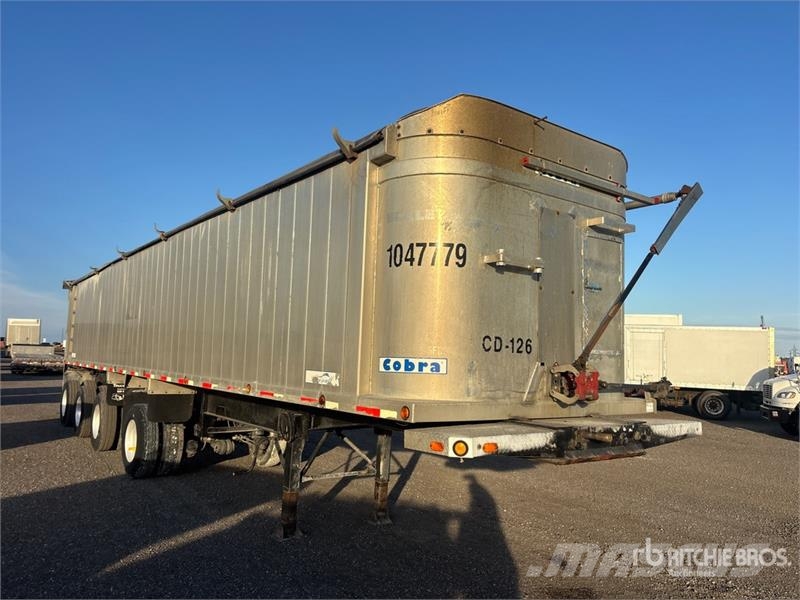 Cobra 44 ft Quad/A End Dump Trailer Kipper