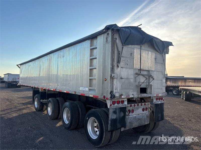 Cobra 44 ft Quad/A End Dump Trailer Kipper