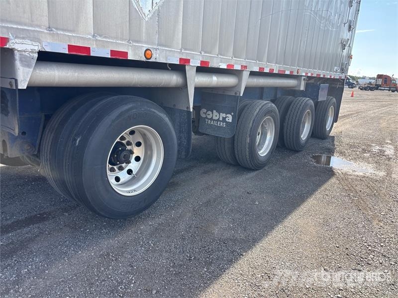 Cobra Aerowall 45 ft Quad/A End Dump Trailer Bañera