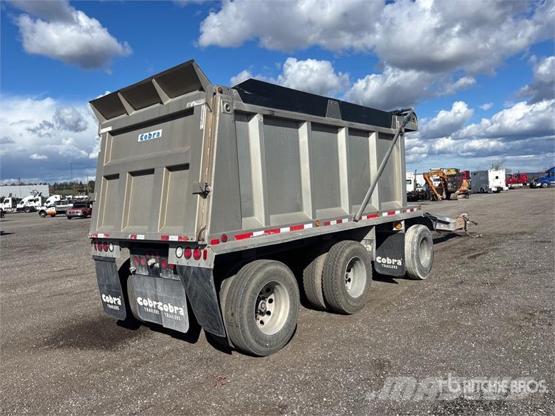 Cobra Tri/A Pup Dump Trailer مقطورات قلابة