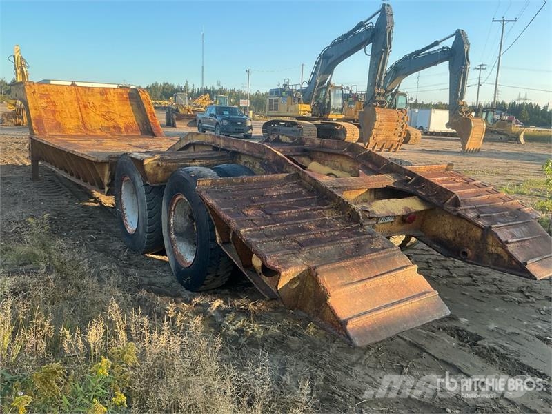 Colum 55 ton T/A Off-Road Lowboy Trailer Низкорамные прицепы