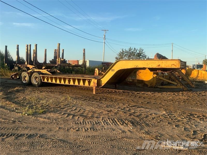 Colum 55 ton T/A Off-Road Lowboy Trailer Низкорамные прицепы