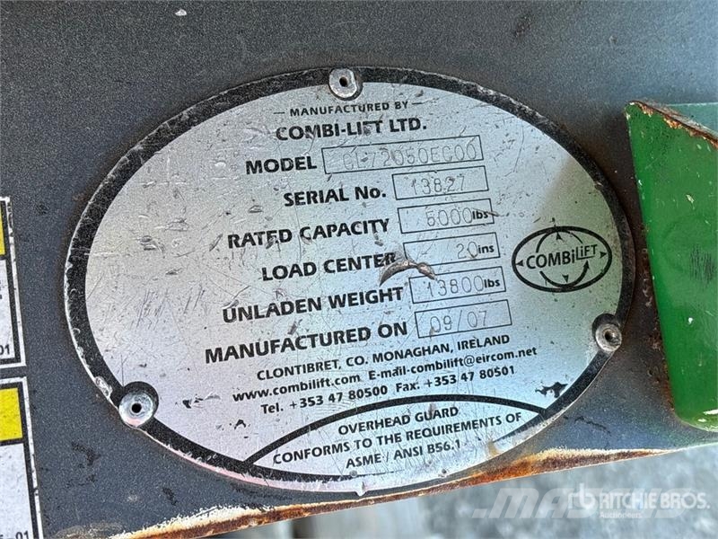 Combilift CBE6000 5000 lb Cushion Tire Forklift (Inoperable) شاحنات ذات رافعات شوكية - أخرى