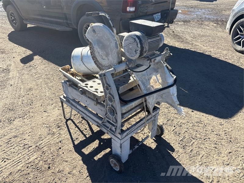  Concrete Table Saw Otros componentes