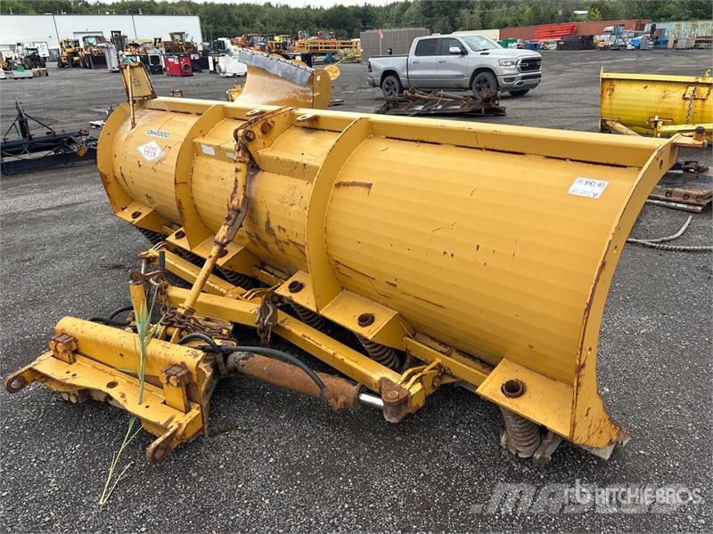 Cote 0H400 12 ft 2 in Hydraulic Reversing Snow Plow Hojas y cuñas quitanieves