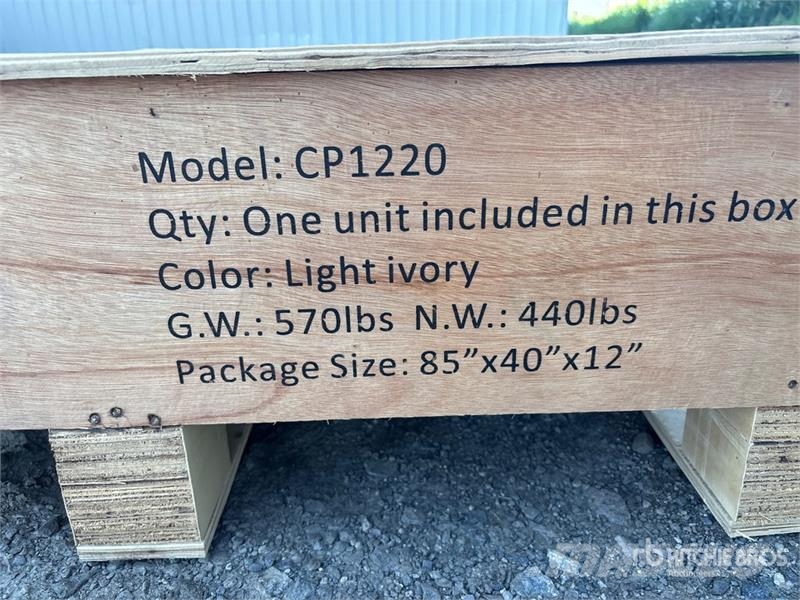  CP1220 12 ft x 20 ft Steel Carport Shed (Unused) Stalen constructies