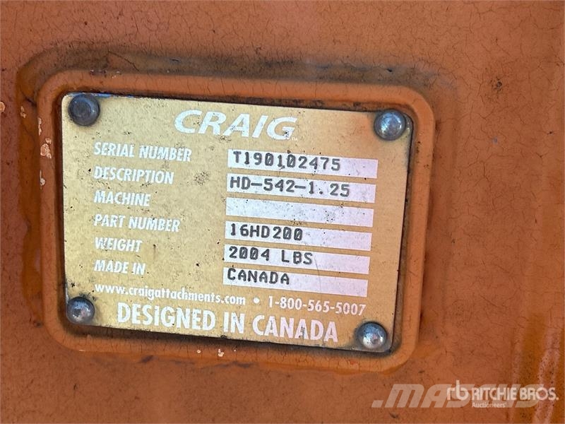 Craig HD-542-1 43 in Digging HD Bucket Schaufeln
