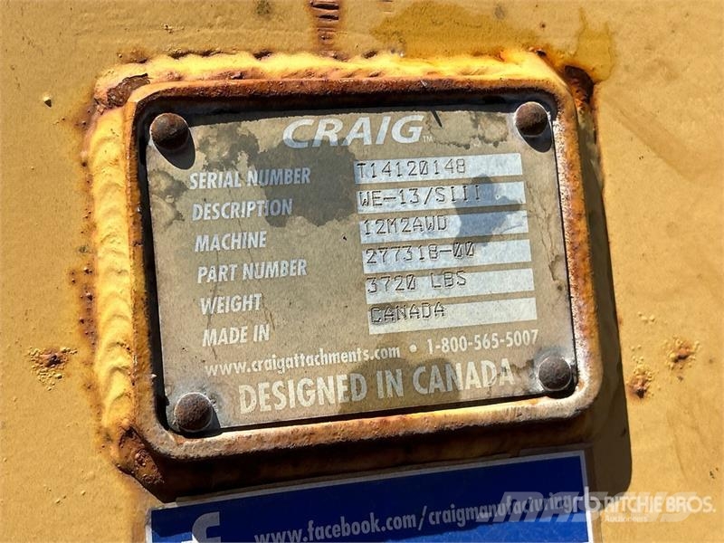 Craig WE-13/S111 158 in Windrow Eliminator مكونات أخرى