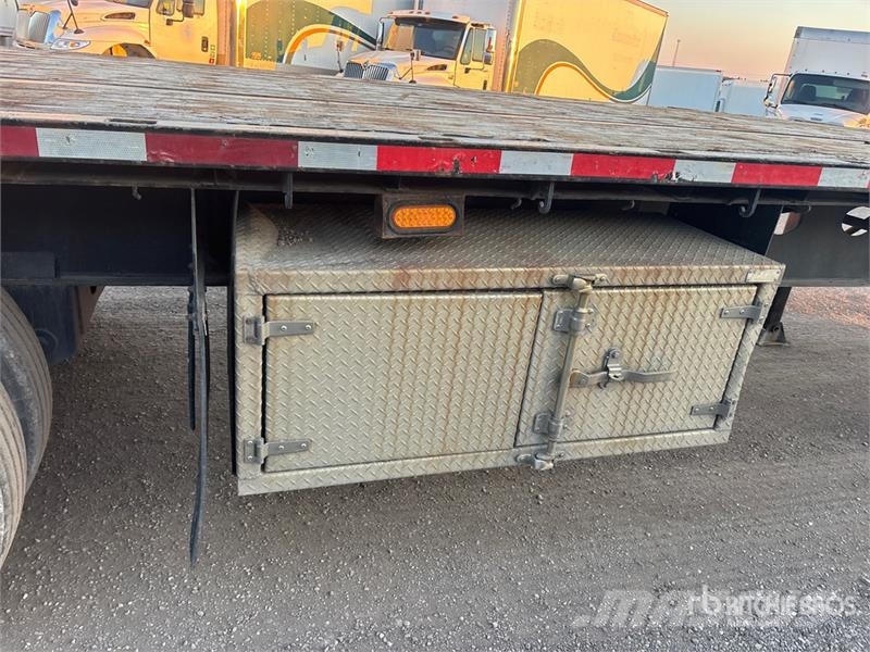 Cross Country 32 ft Tri/A B-Train Lead Flatbed Tra Prikolice platforme/otvoreni sanduk