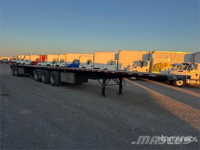 Cross Country 32 ft Tri/A B-Train Lead Flatbed Tra Prikolice platforme/otvoreni sanduk