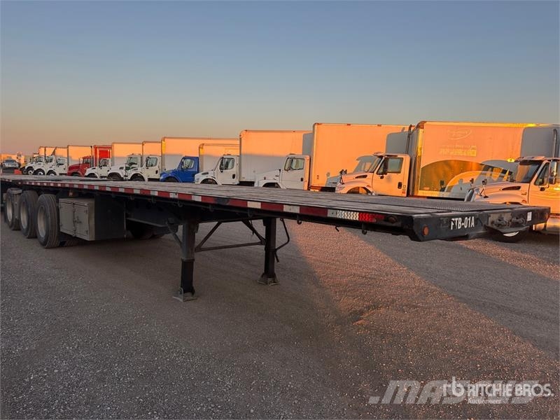 Cross Country 32 ft Tri/A B-Train Lead Flatbed Tra Prikolice platforme/otvoreni sanduk