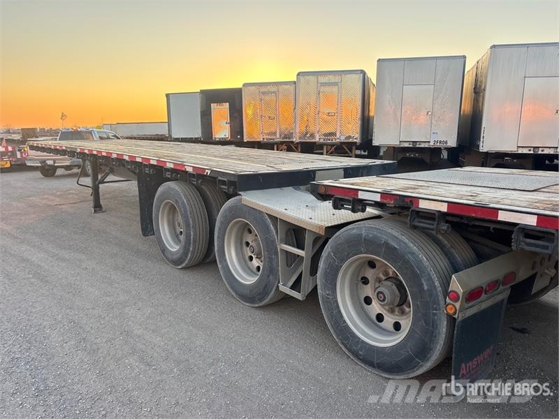 Cross Country 32 ft Tri/A B-Train Lead Flatbed Tra Prikolice platforme/otvoreni sanduk