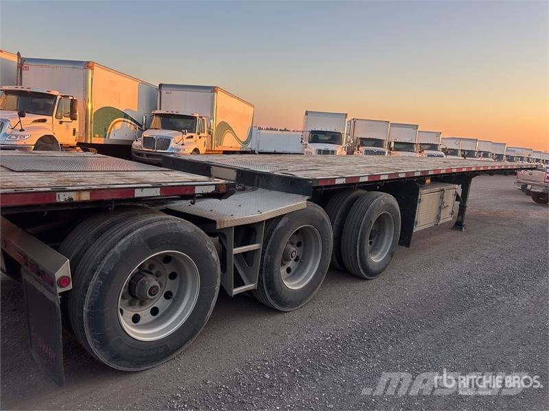 Cross Country 32 ft Tri/A B-Train Lead Flatbed Tra Prikolice platforme/otvoreni sanduk